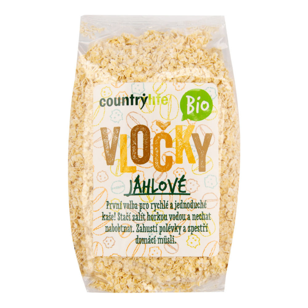 Vločky jáhlové 250 g COUNTRY LIFE