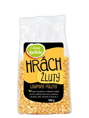 Hrách žlutý loupaný půlený 500g
