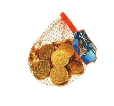 Čokoládové mince pirátský poklad 60g