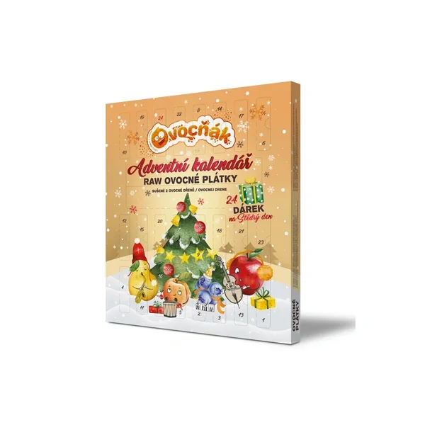 Ovocňák adventní kalendář mix 24x 10g