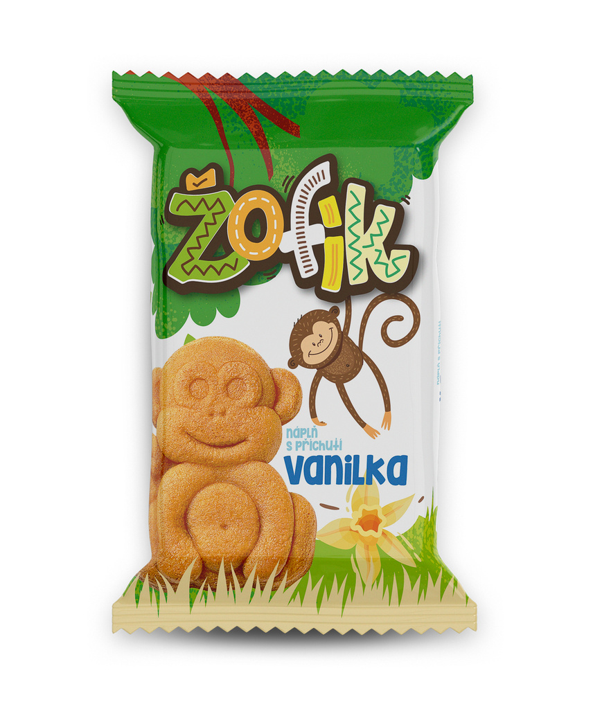 Žofík jemné pečivo s náplní příchuti vanilkové 30g