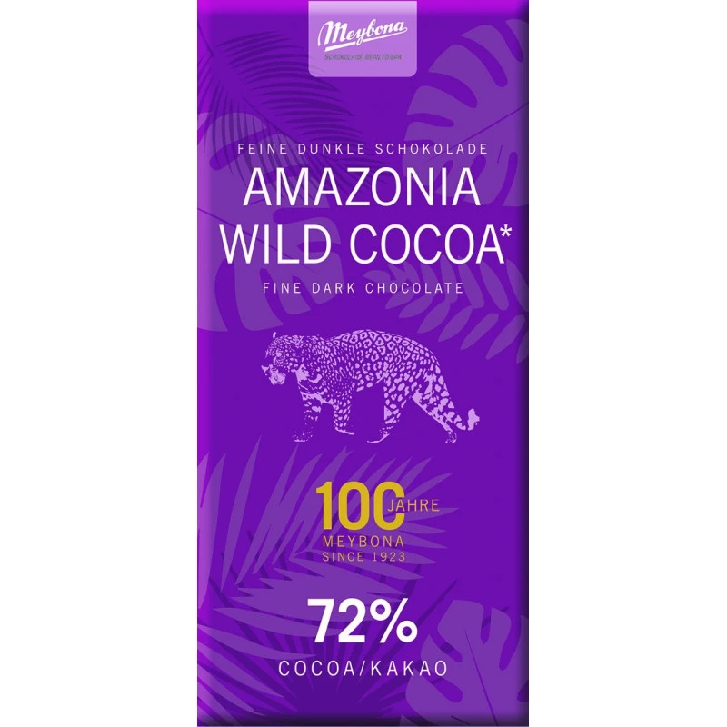 Meybona Amazonie hořká čokoláda 72%