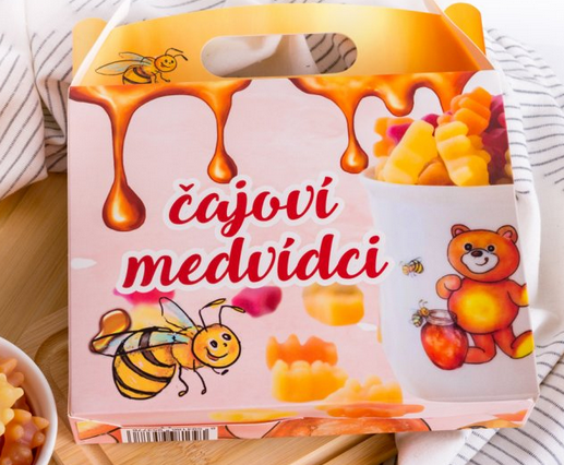 Dárkový box čajoví medvídci