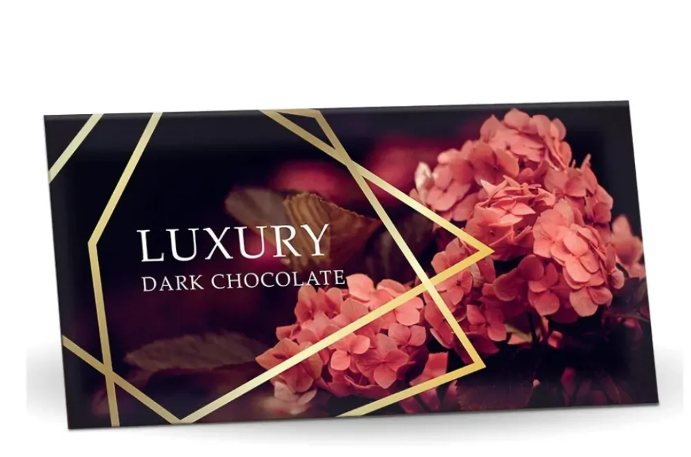 LUXURY Hortenzie Hořká čokoláda 60% 175g