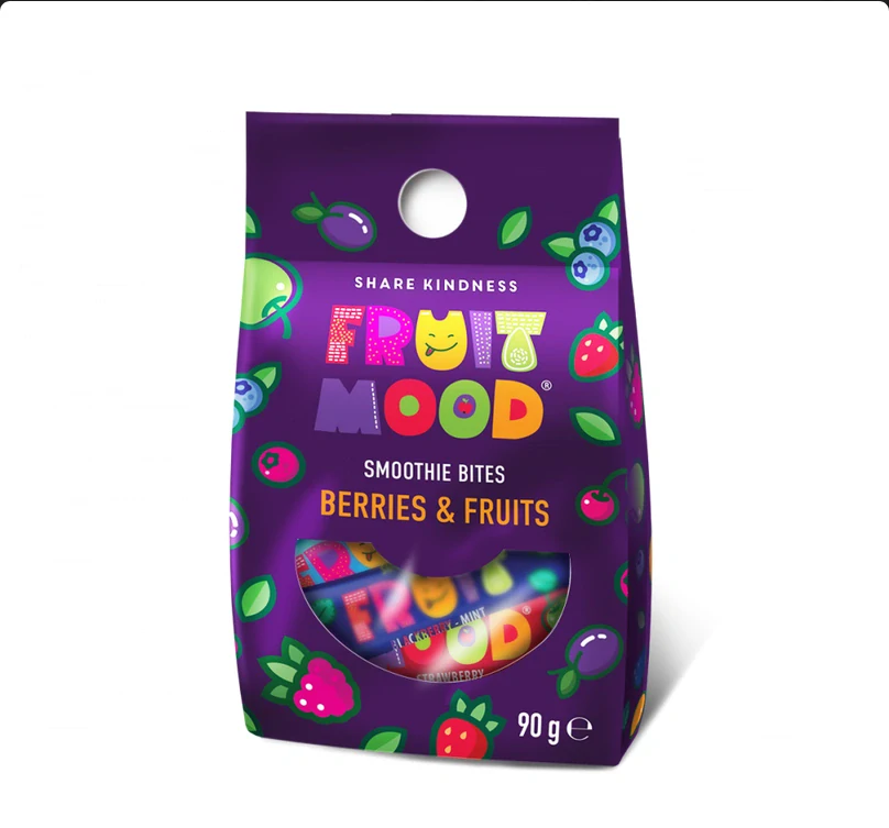 Ovocné mini tyčinky Fruit Mood Smoothie bites Berries Fruits 90g