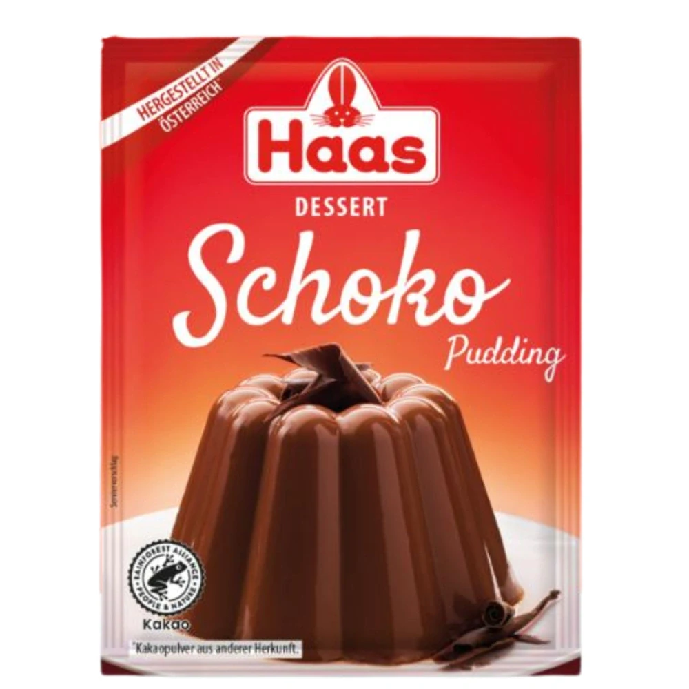 Haas Puding Čokoláda 37g