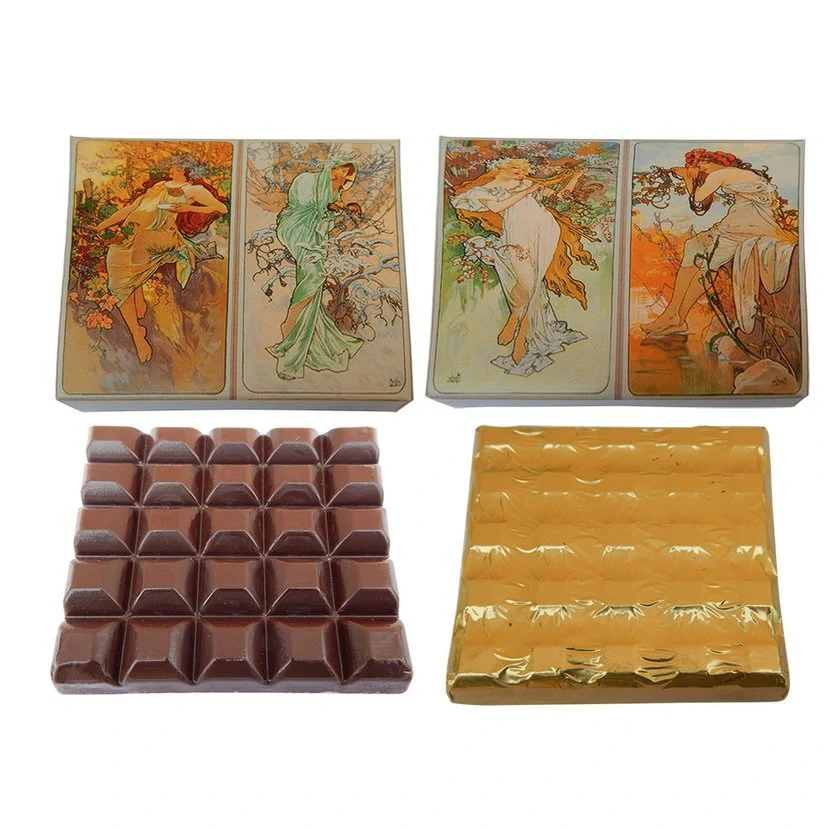 Alfons Mucha Hořká čokoláda 100g