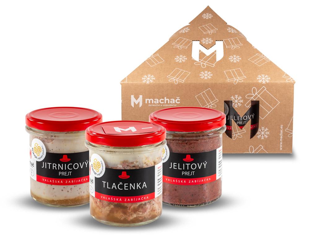 Machač Vánoční dárková sada Zabijačka