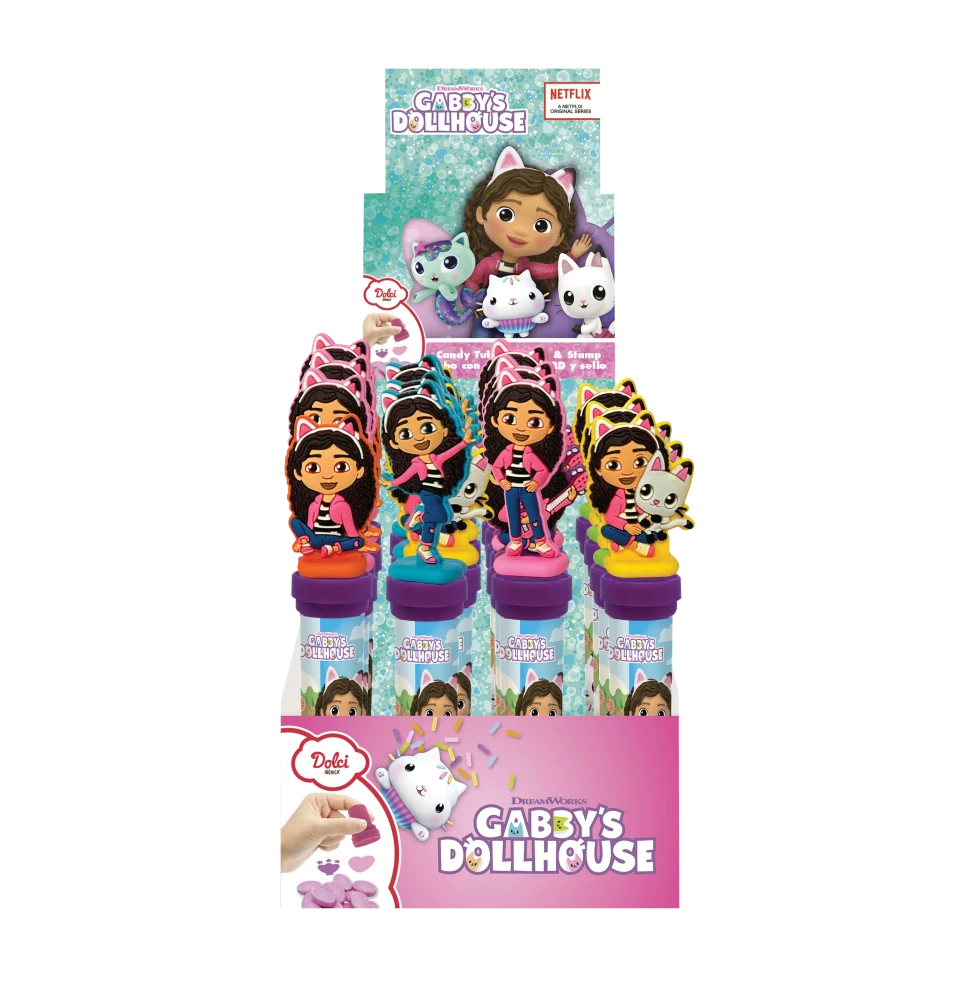 Gabby's Dollhouse razítko s bonbóny 8g