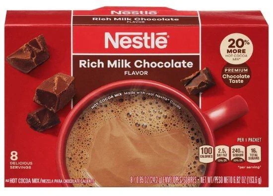 Nestlé instantní horká čokoláda 193,6 g