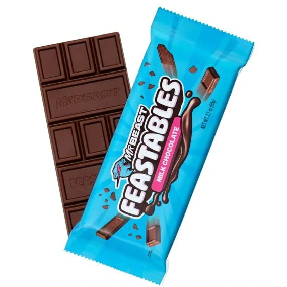 Feastables MrBeast mléčná čokoláda 60 g