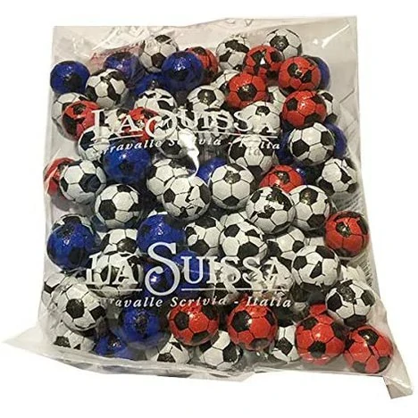 La Suissa fotbal Čokoládové míče 1kg