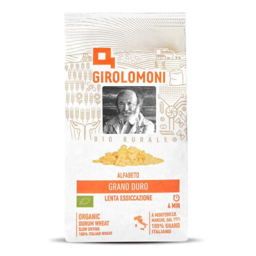 Těstoviny alfabeto písmenka semolinové 500g