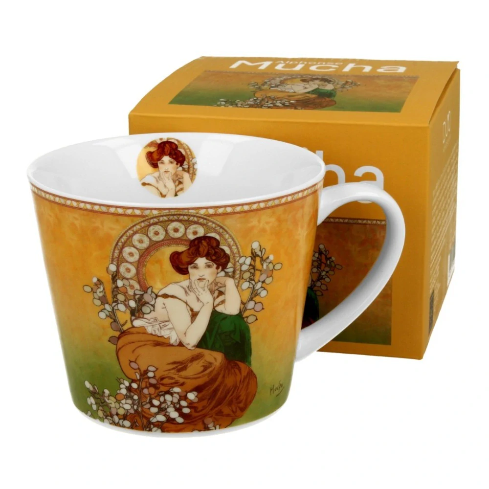 Hrnek Mucha Topaz 0,6l porcelán