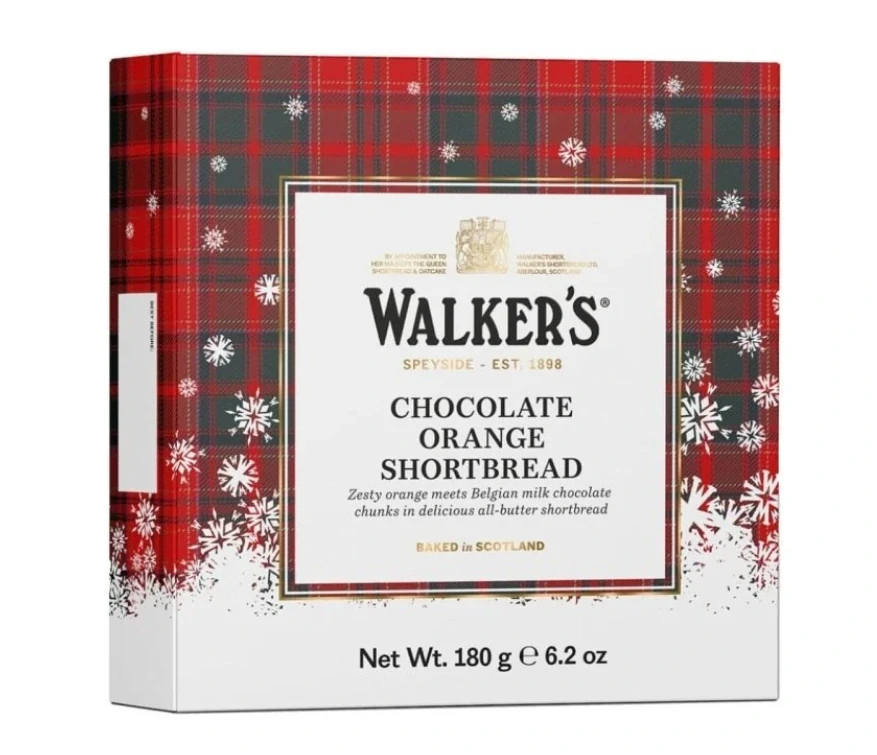 Walkers sušenky Pomeranč s čokoládou 180g