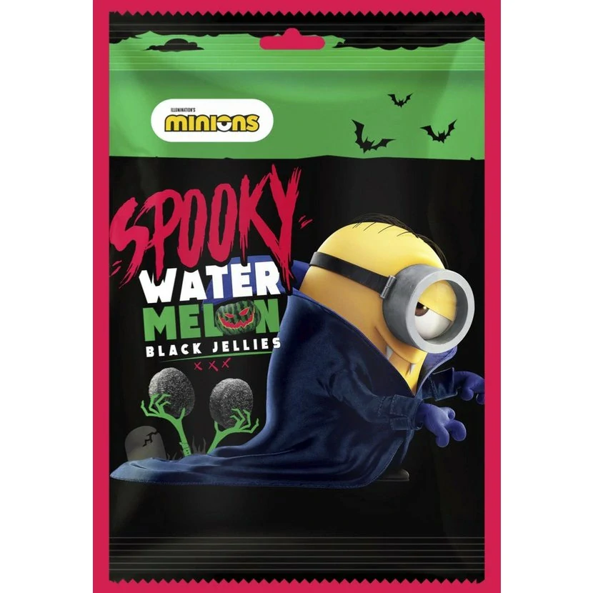 Minions Spooky Mimoni černé strašidelné želé bonbóny 150g