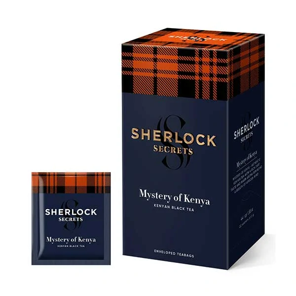 Sherlock Secrets Mystery of Kenya porcovaný čejný čaj 22 sáčků