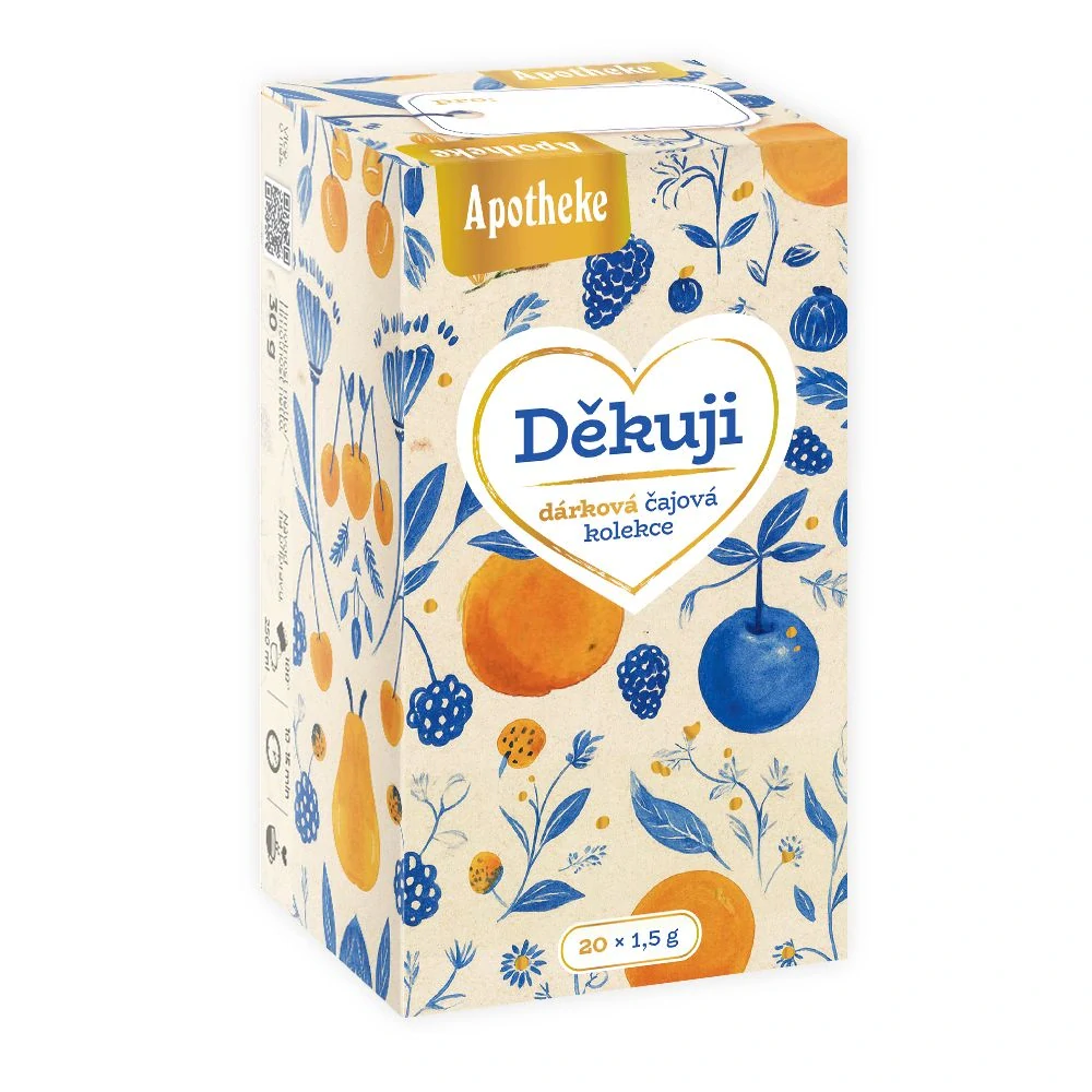 Apotheke Dárkový čaj Děkuji 20ns (4x5ns)