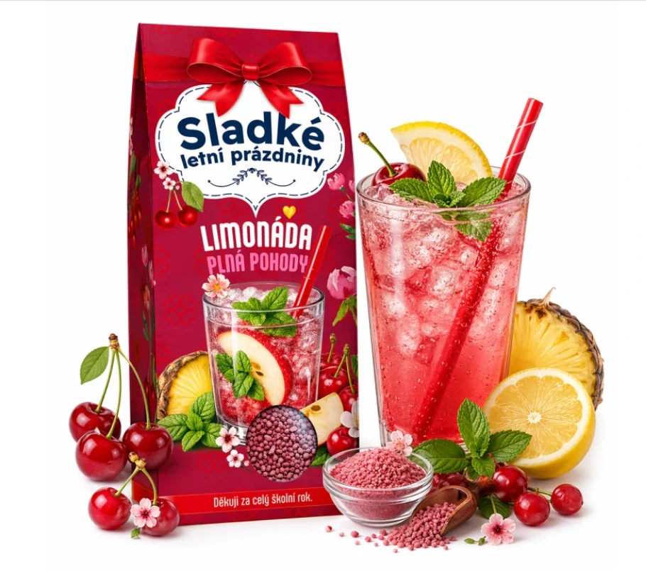 Sladké letní prázdniny Limonáda plná pohody 40g