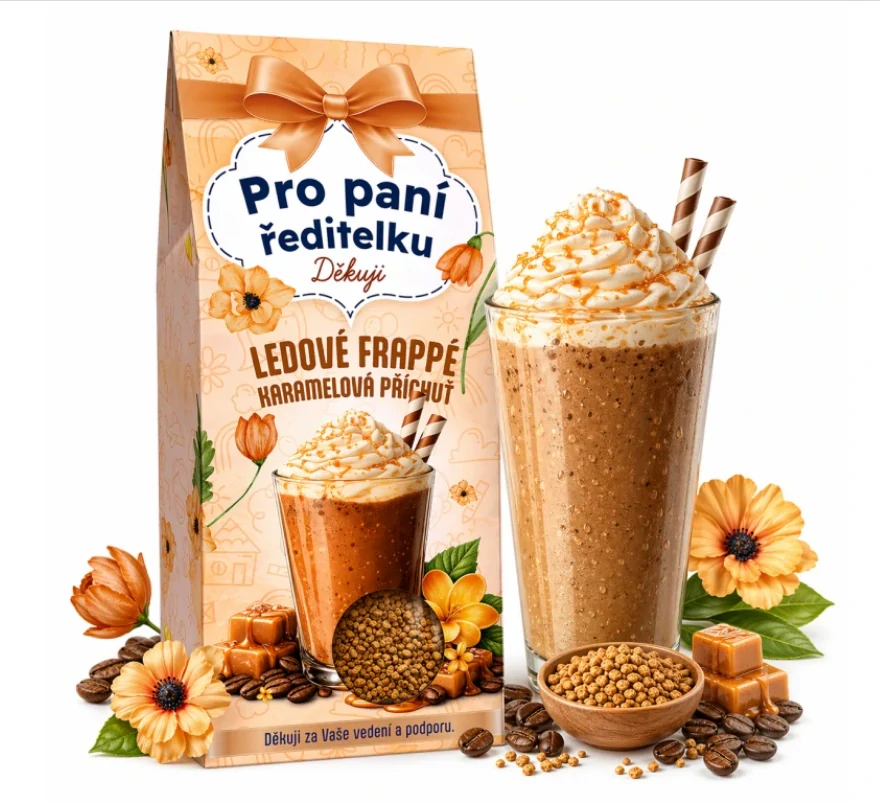 Pro Paní ředitelku Ledové Frappé s příchutí karamelu 40g
