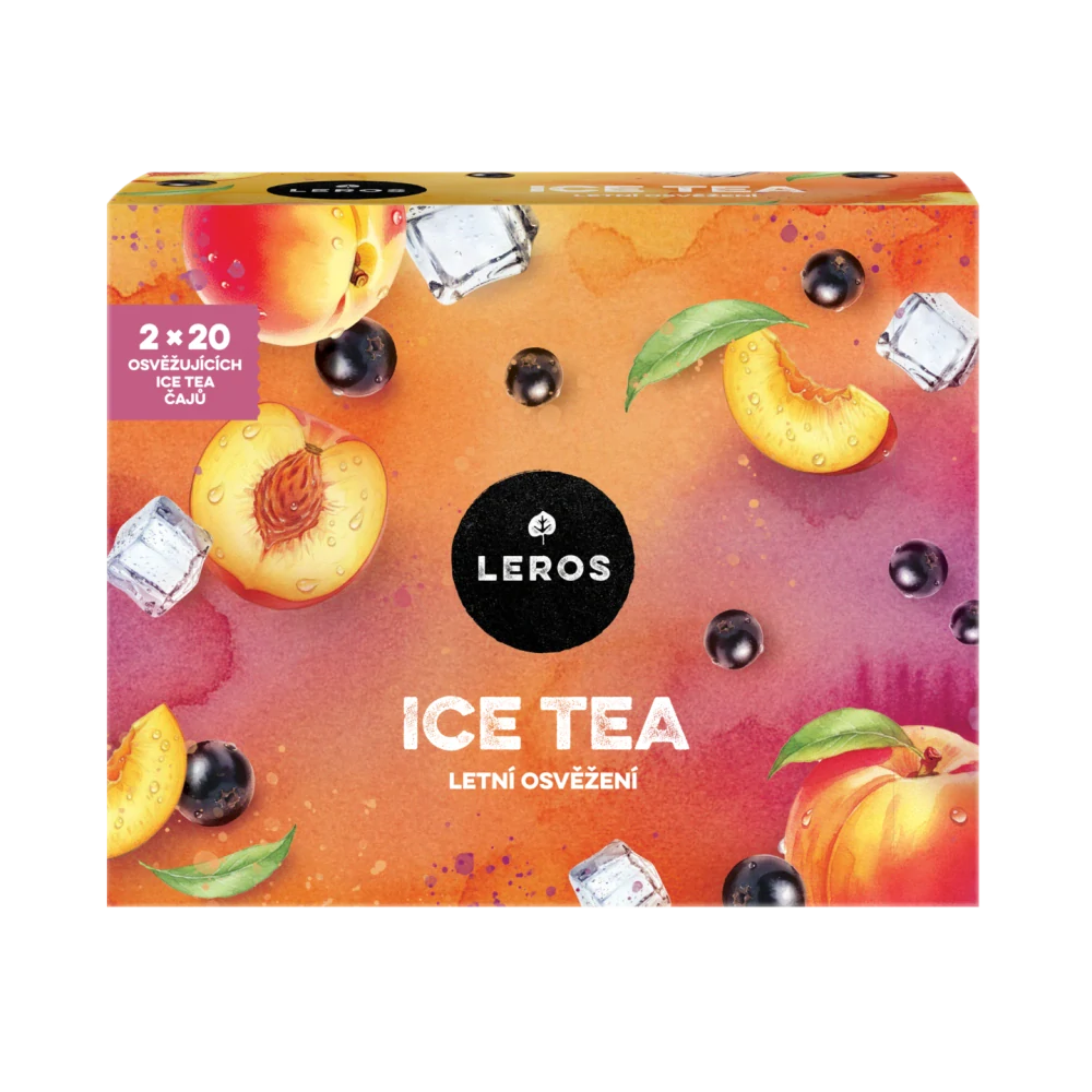 Leros Ice tea letní osvěžení kolekce čajů 2x20