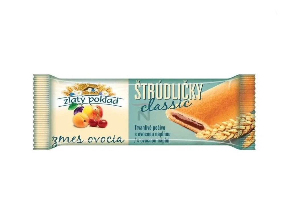 Zlatý Poklad Štrúdlička se směsí ovoce 21g