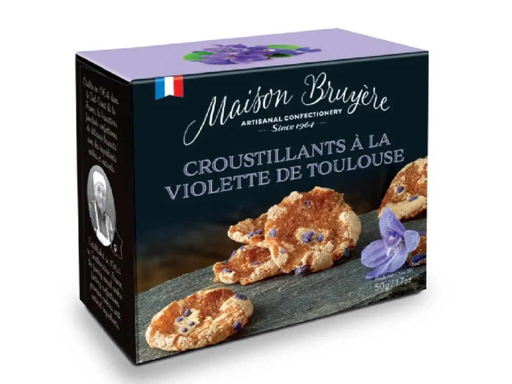 Maison Bruyére Fialkové sušenky 50g