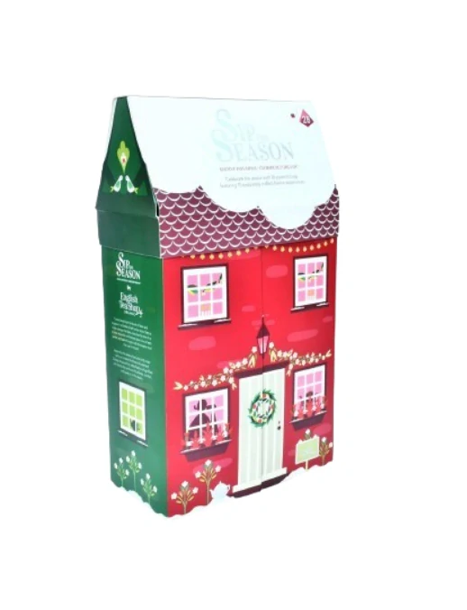 ETS Chatka Čajový Adventní kalendář 28 pyramidek 56g
