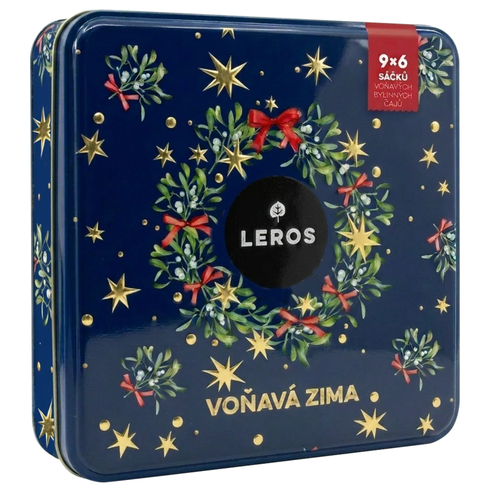 Leros Voňavá zima kolekce čajů v plechové dóze