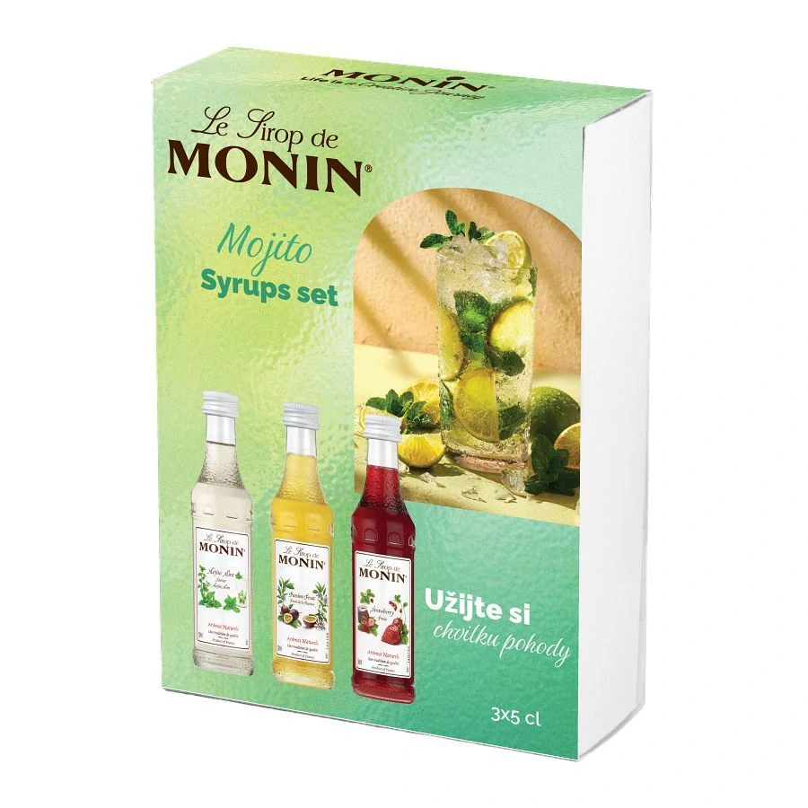 Monin set 3x5cl Mojito