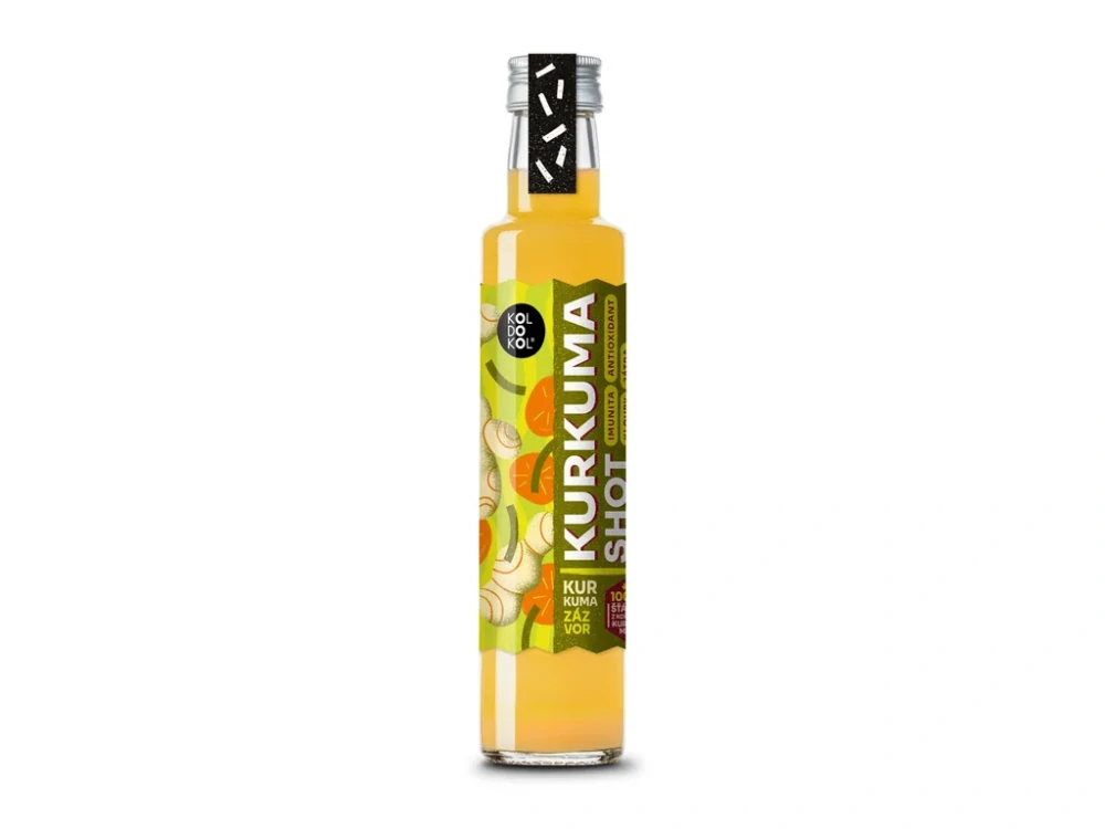 KOLDOKOL Shot kurkuma a zázvor 0,25l