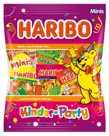 Haribo minies Kinder-Party želé s ovocnou příchutí 250 g