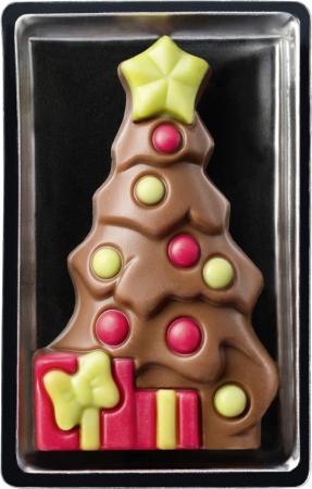 Figurka Čokoládový stromeček, sněhulák nebo mikuláš 10g