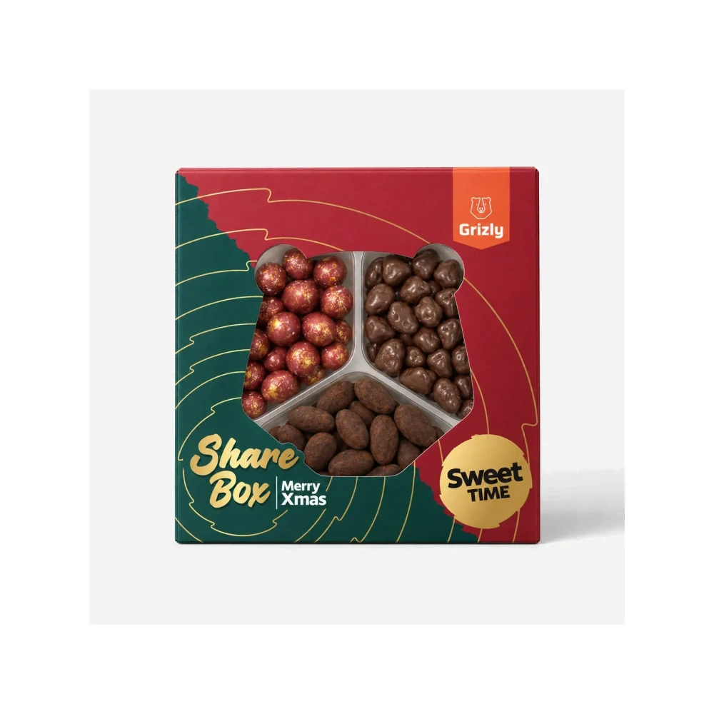 GRIZLY Share Box Merry Xmas Sweet, 270 g