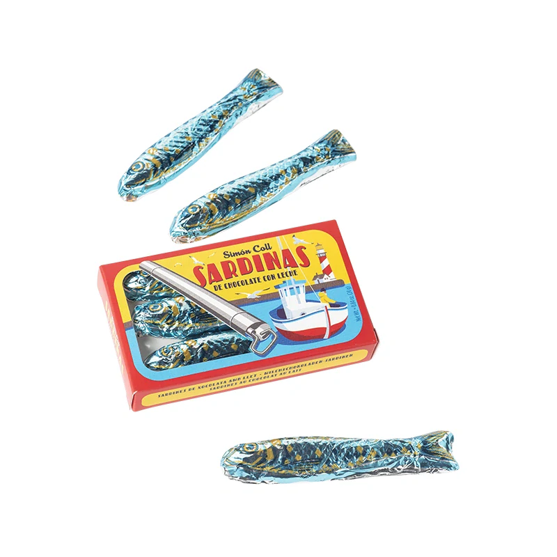 Čokoládové sardinky 24g