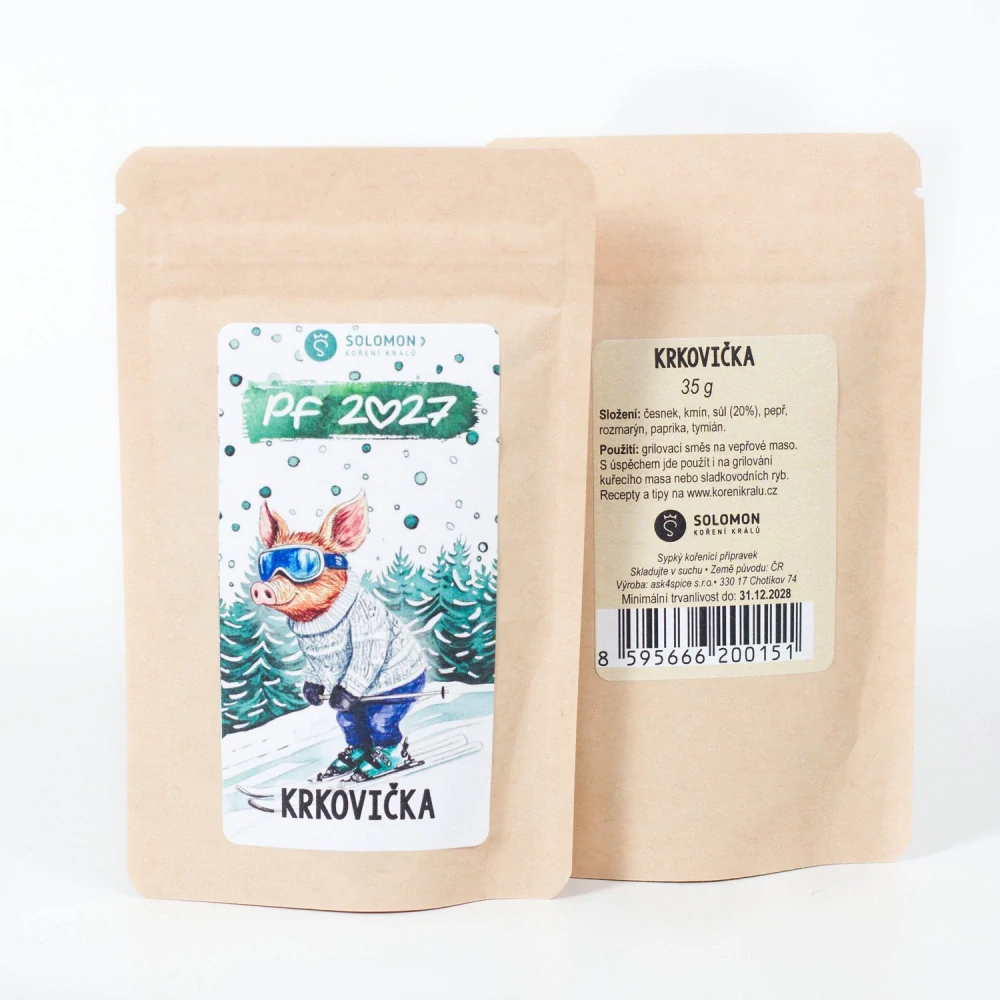 Solomon Vánoční koření Krkovička 35g