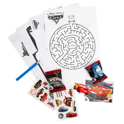Cars Mega Surprise Pack se sušenkou 10g