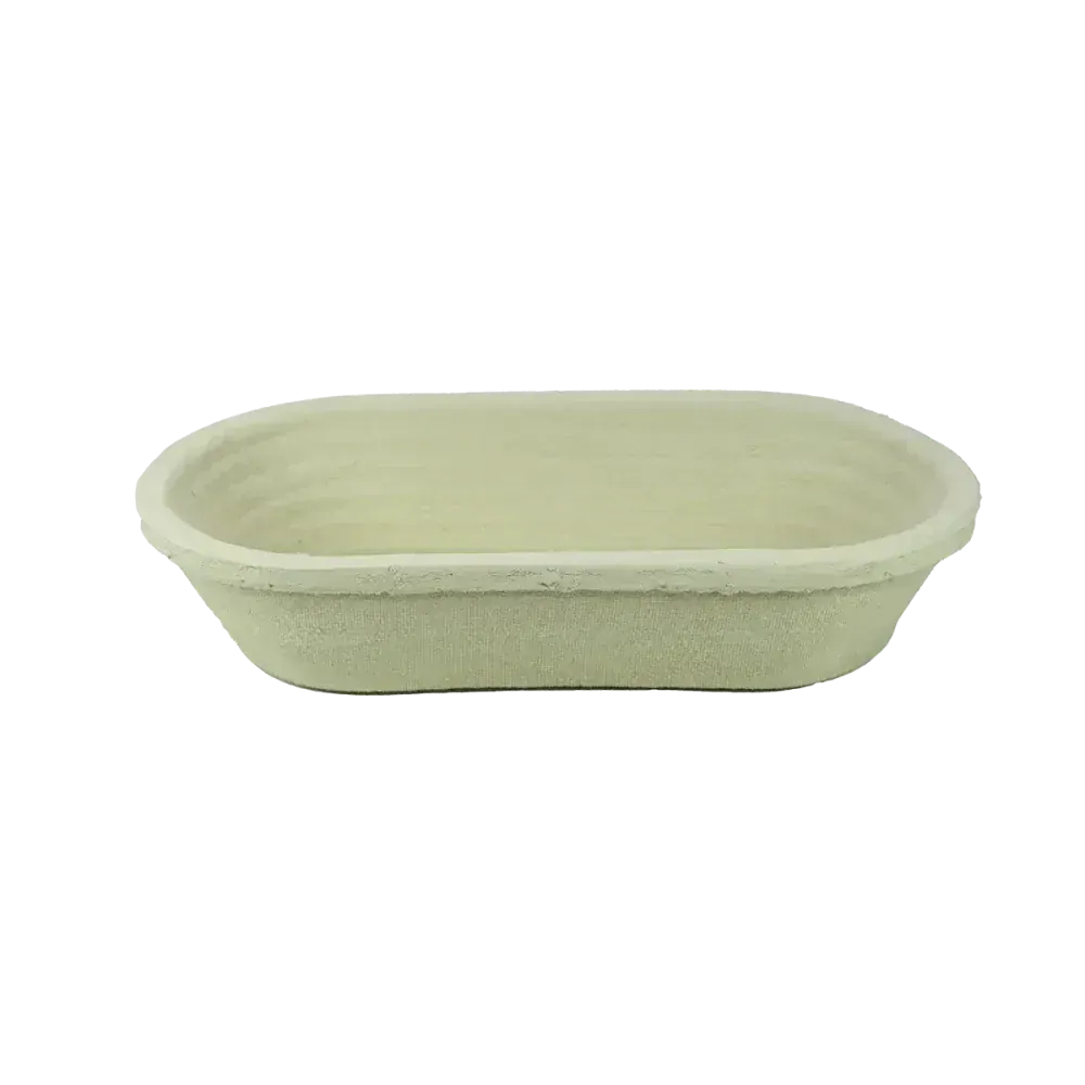 Ošatka z lisované celulózy oválná vroubek 800g atypický rozměr
