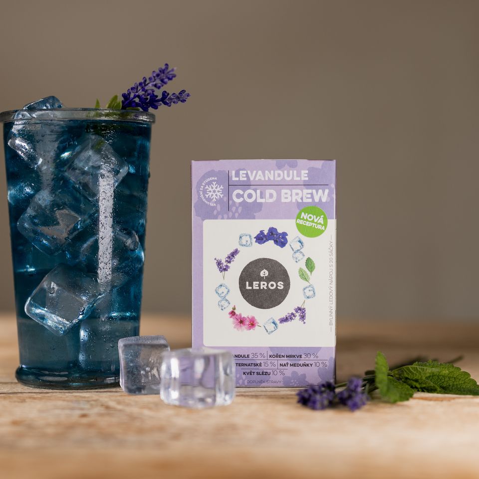 Leros Levandule Cold Brew Ledový čaj