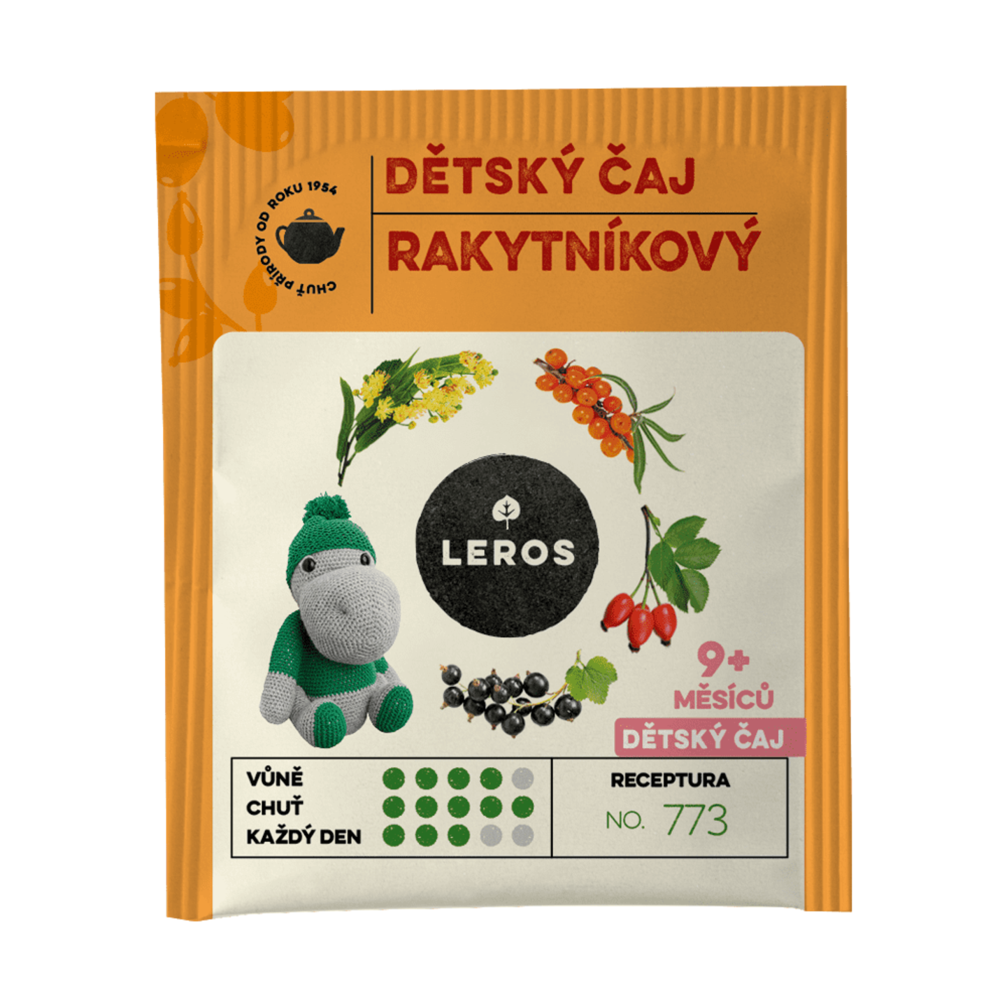 Leros Dětský čaj Rakytníkový AKCE