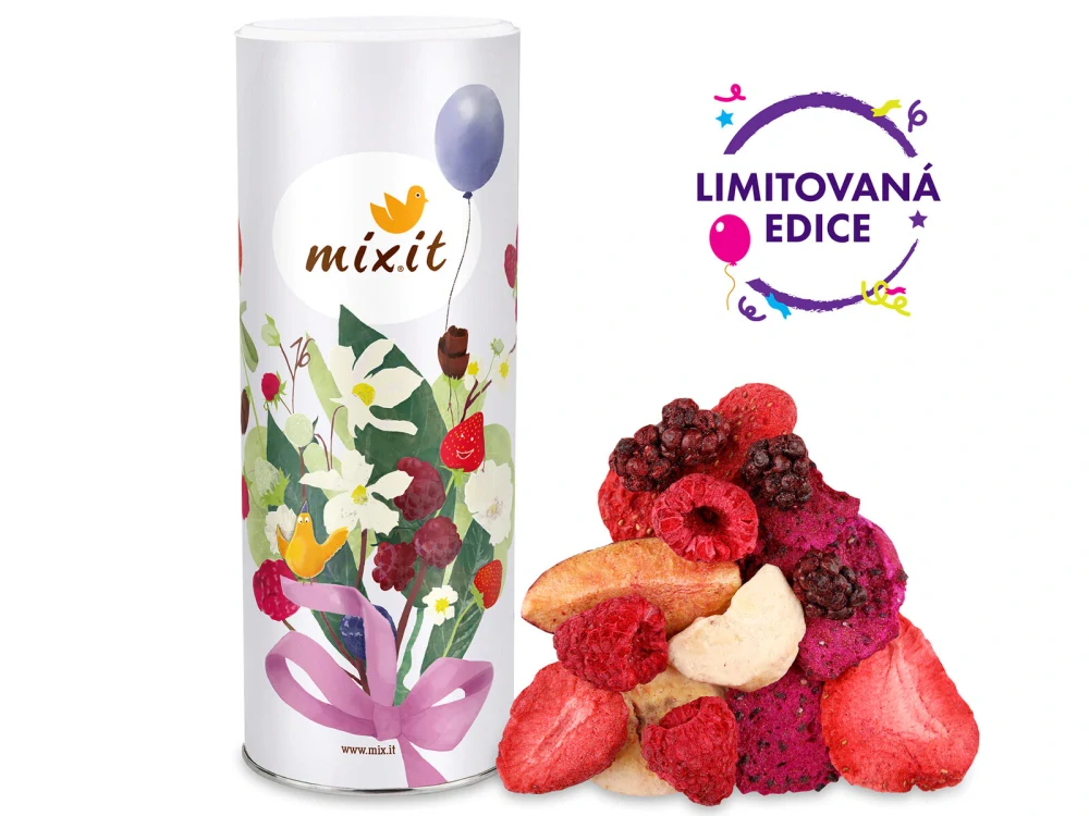 Mixit Velké křupavé ovoce Narozeninové 140g