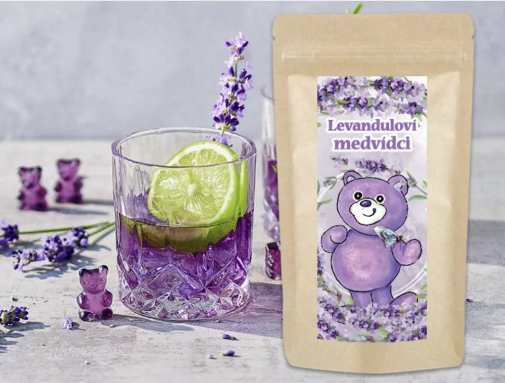 Čajoví medvídci Levanduloví medvídci 50g
