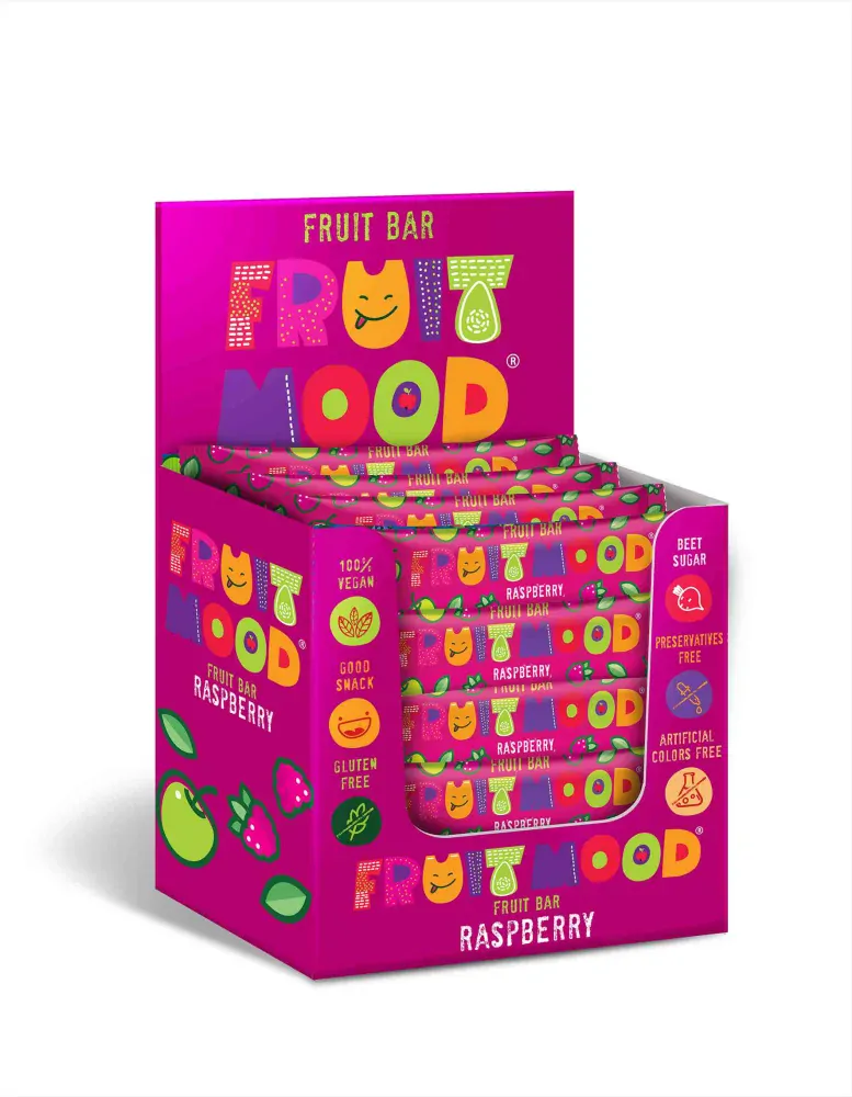 Ovocná tyčinka Fruit Mood Malina 20g