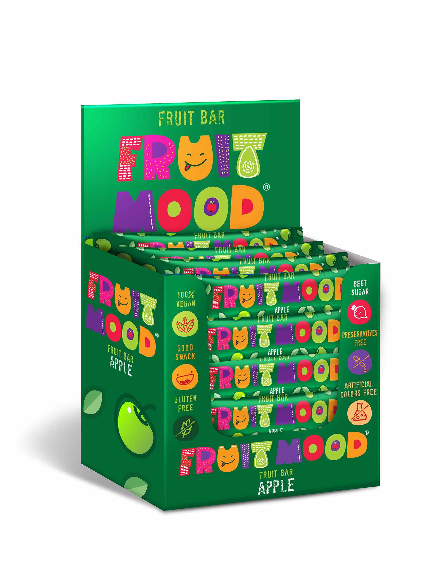 Ovocná tyčinka Fruit Mood Jablko 20g
