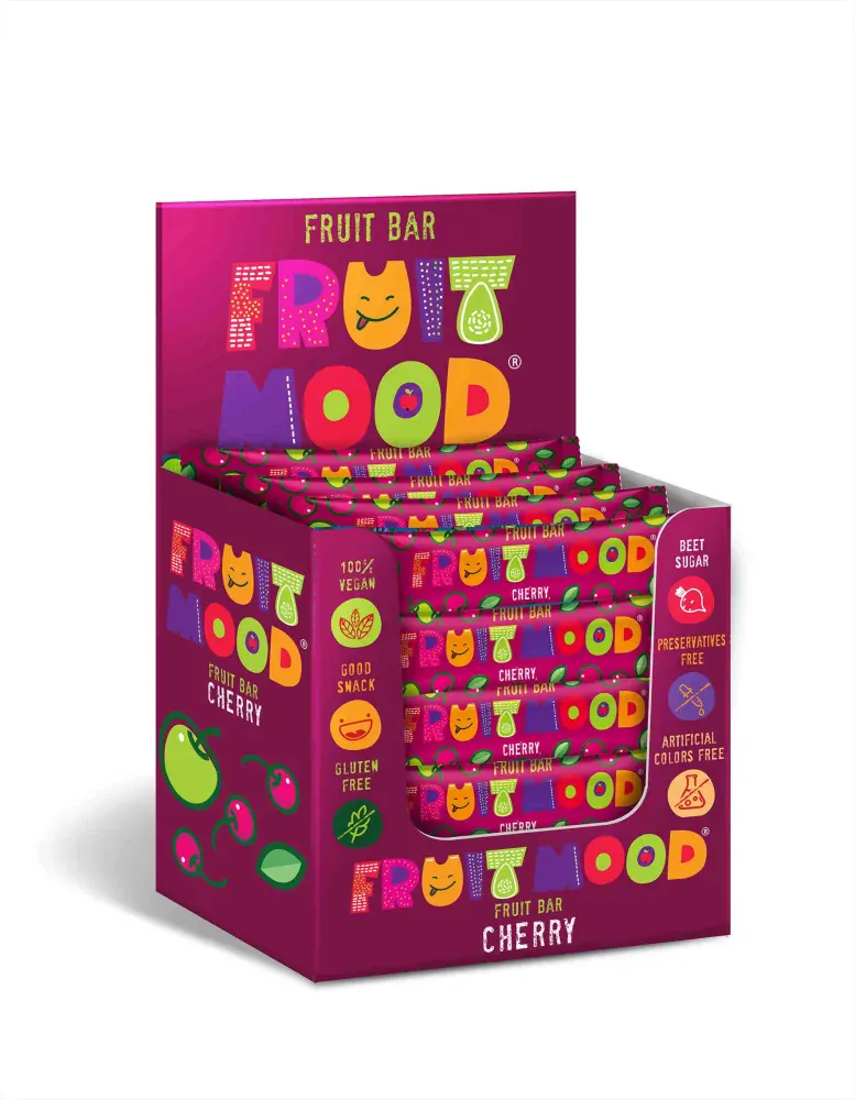 Ovocná tyčinka Fruit Mood Třešeň 20g