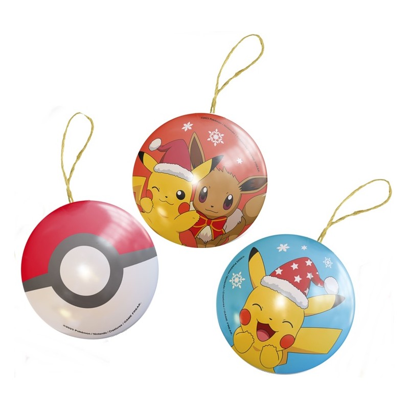 Pokemon Plechová baňka s bonbónky 5g