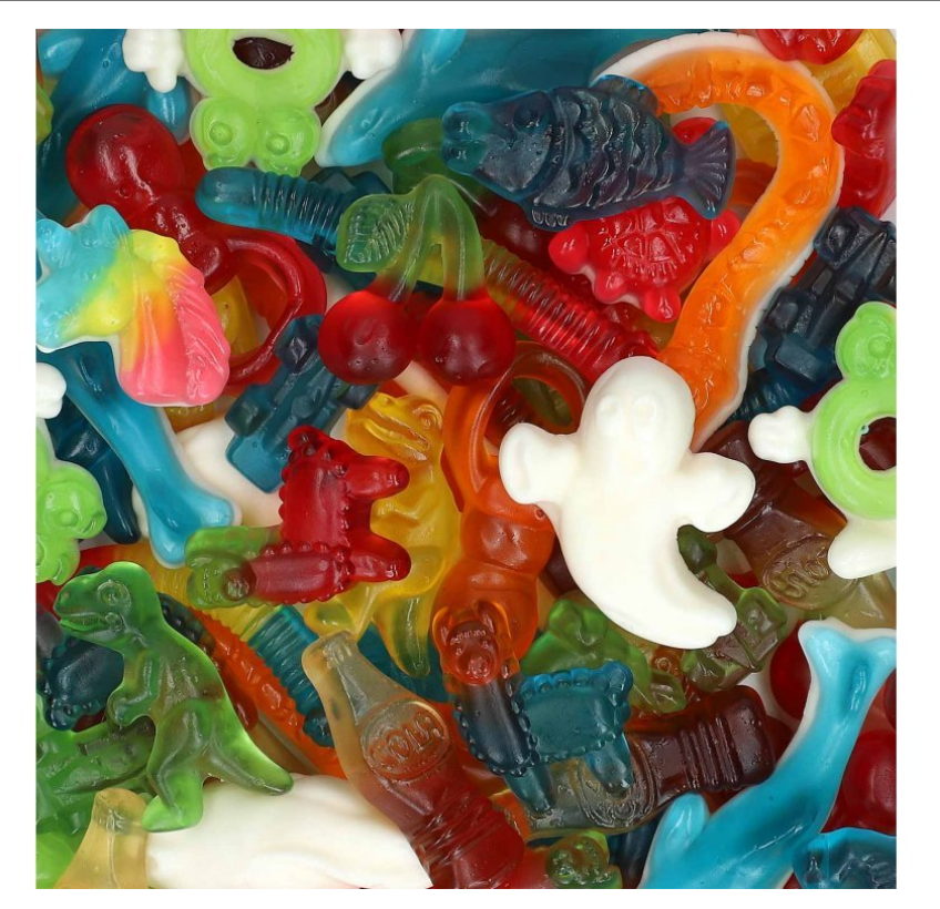 Trolli Fun for All mix želé bonbonů 1kg v dóze