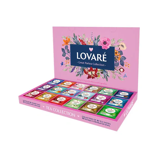LOVARÉ Great Partea Collection  sada čajů (90 sáčků)