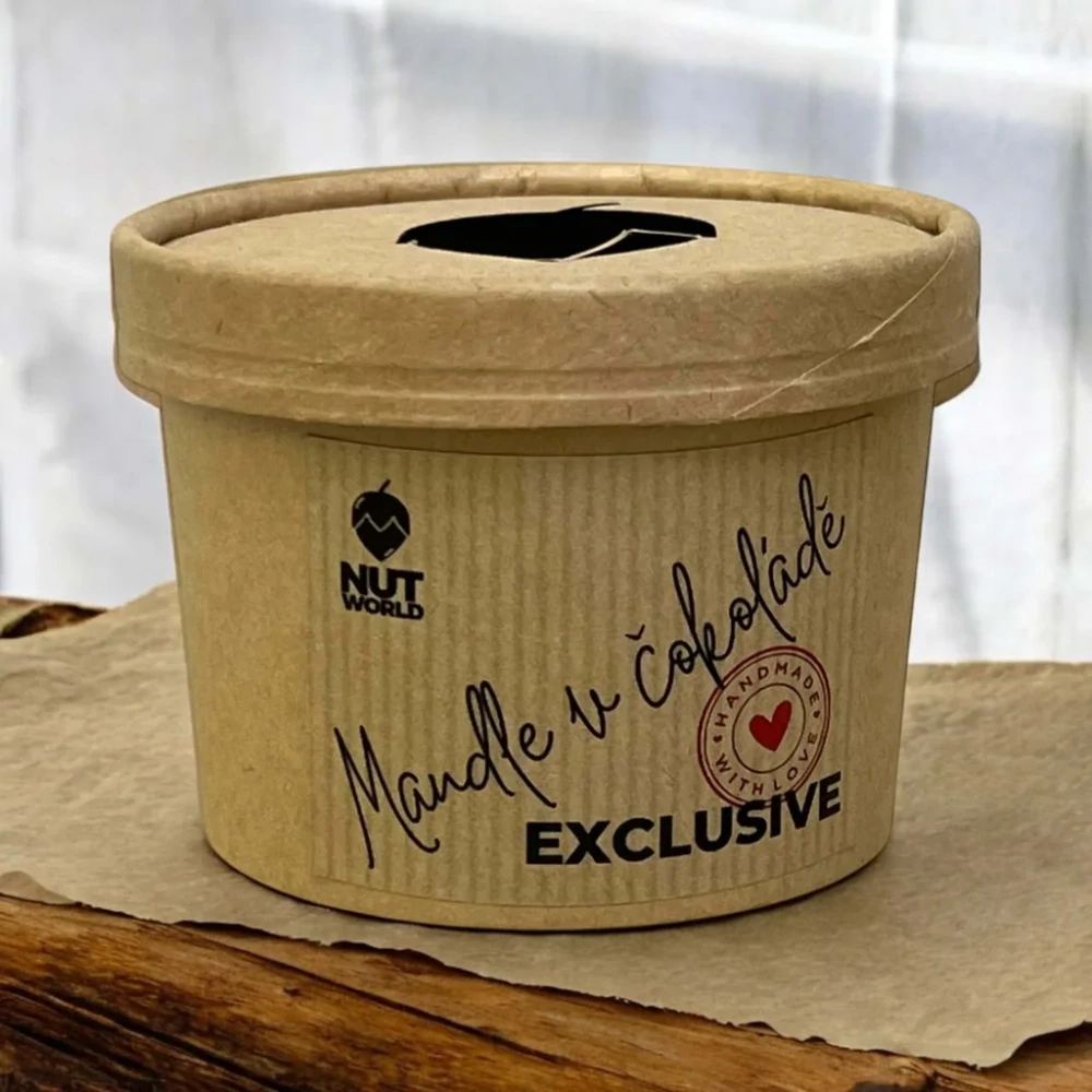 Mandle EXCLUSIVE v EKO kelímku 100g
