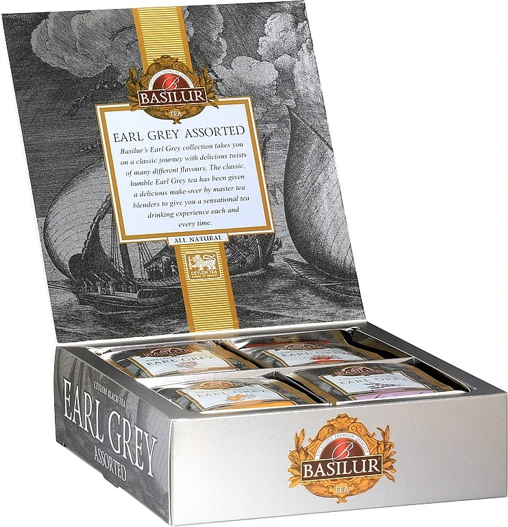 BASILUR Earl Grey Assorted přebal 40 gastro sáčků